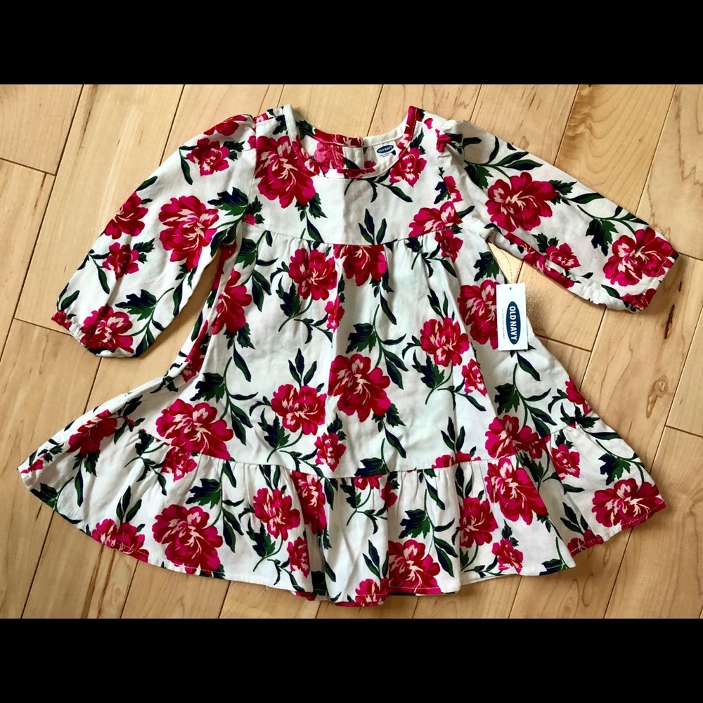 NWT Floral Toddler Dress 6-12 months